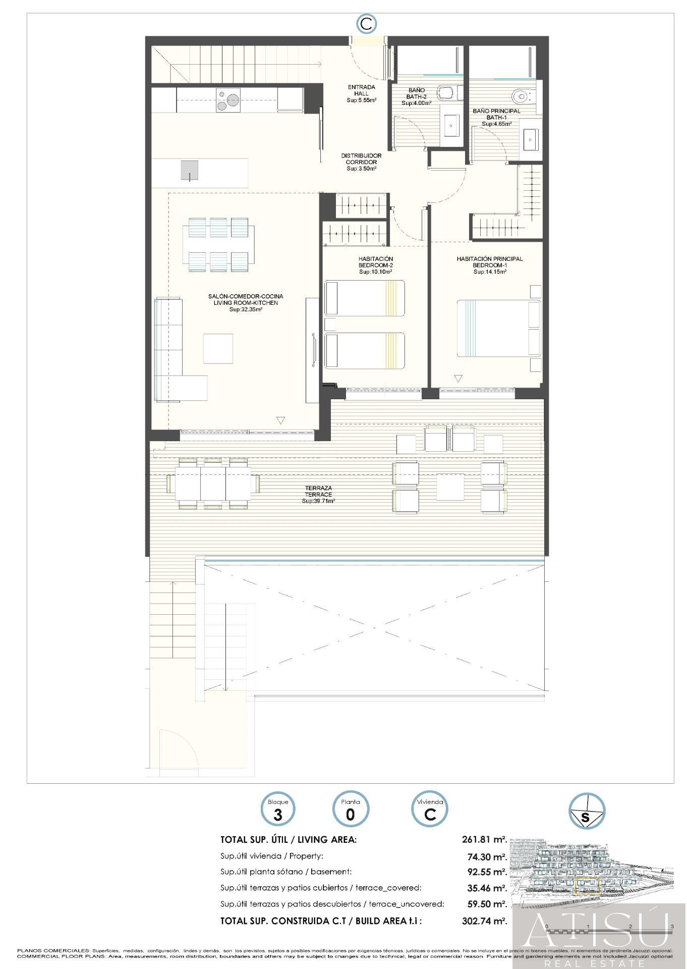 For sale of apartment in Finestrat