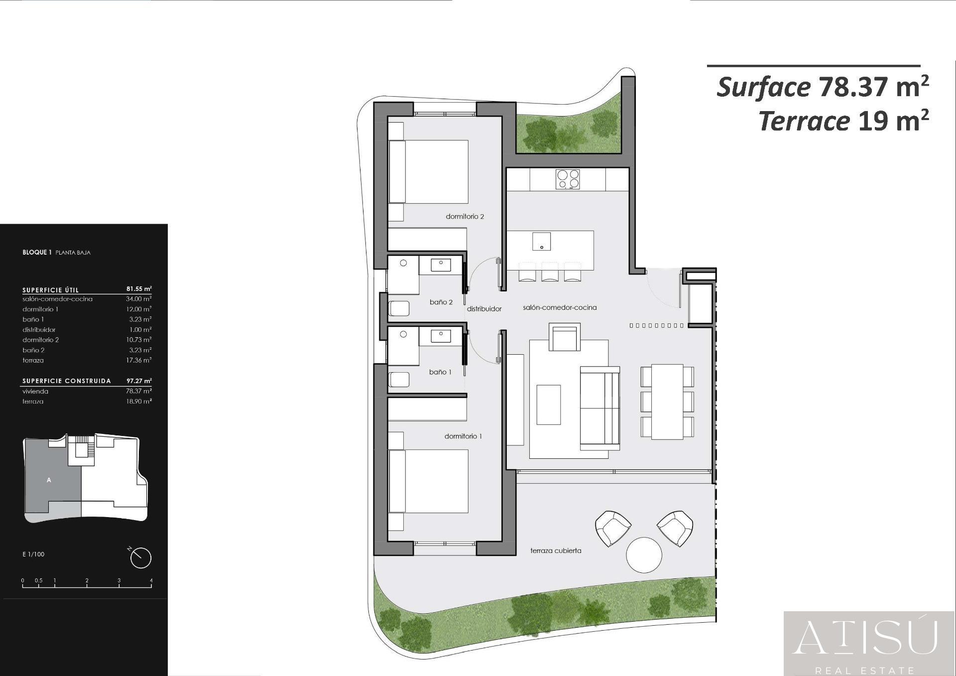 For sale of apartment in Guardamar del segura