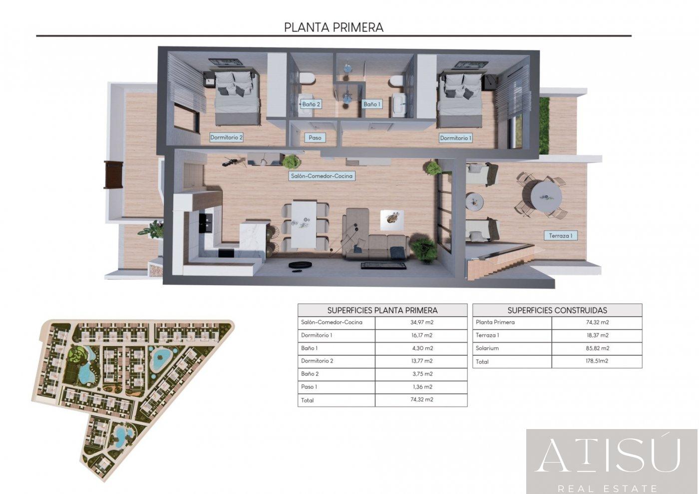 Venta de bungalow en Torrevieja