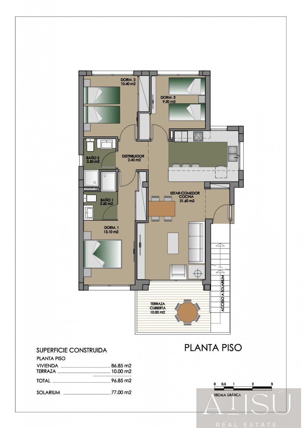 For sale of bungalow in San miguel de salinas