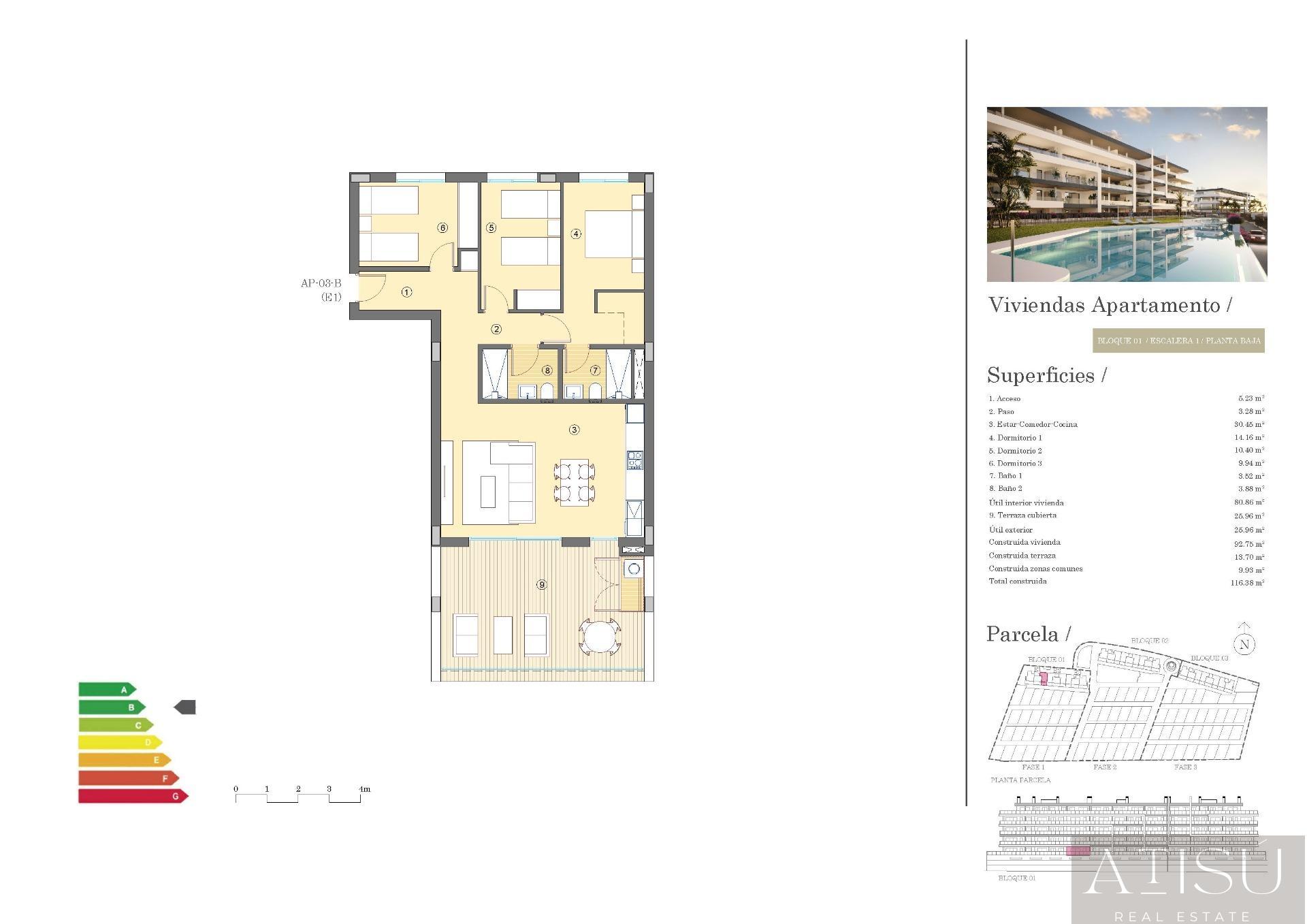 For sale of apartment in Mutxamel