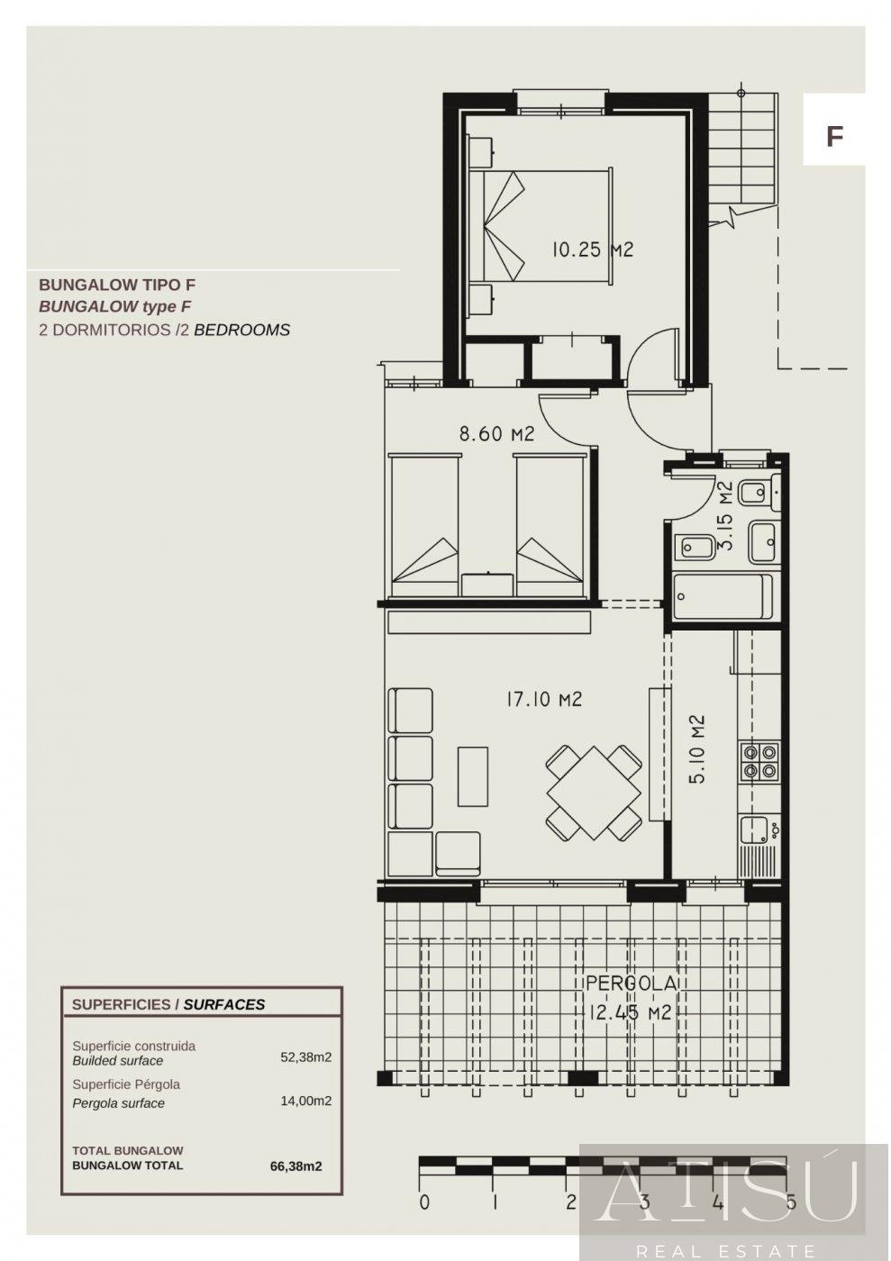 Venta de bungalow en Calpe