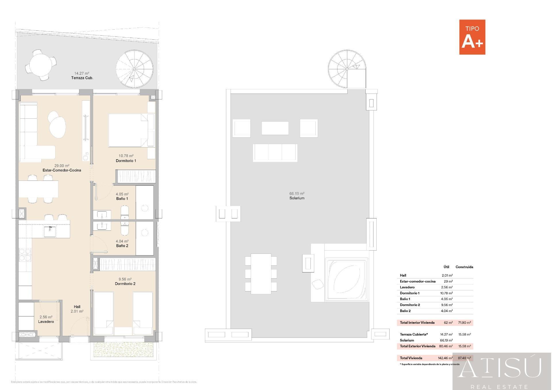 Venta de Ático en La nucia