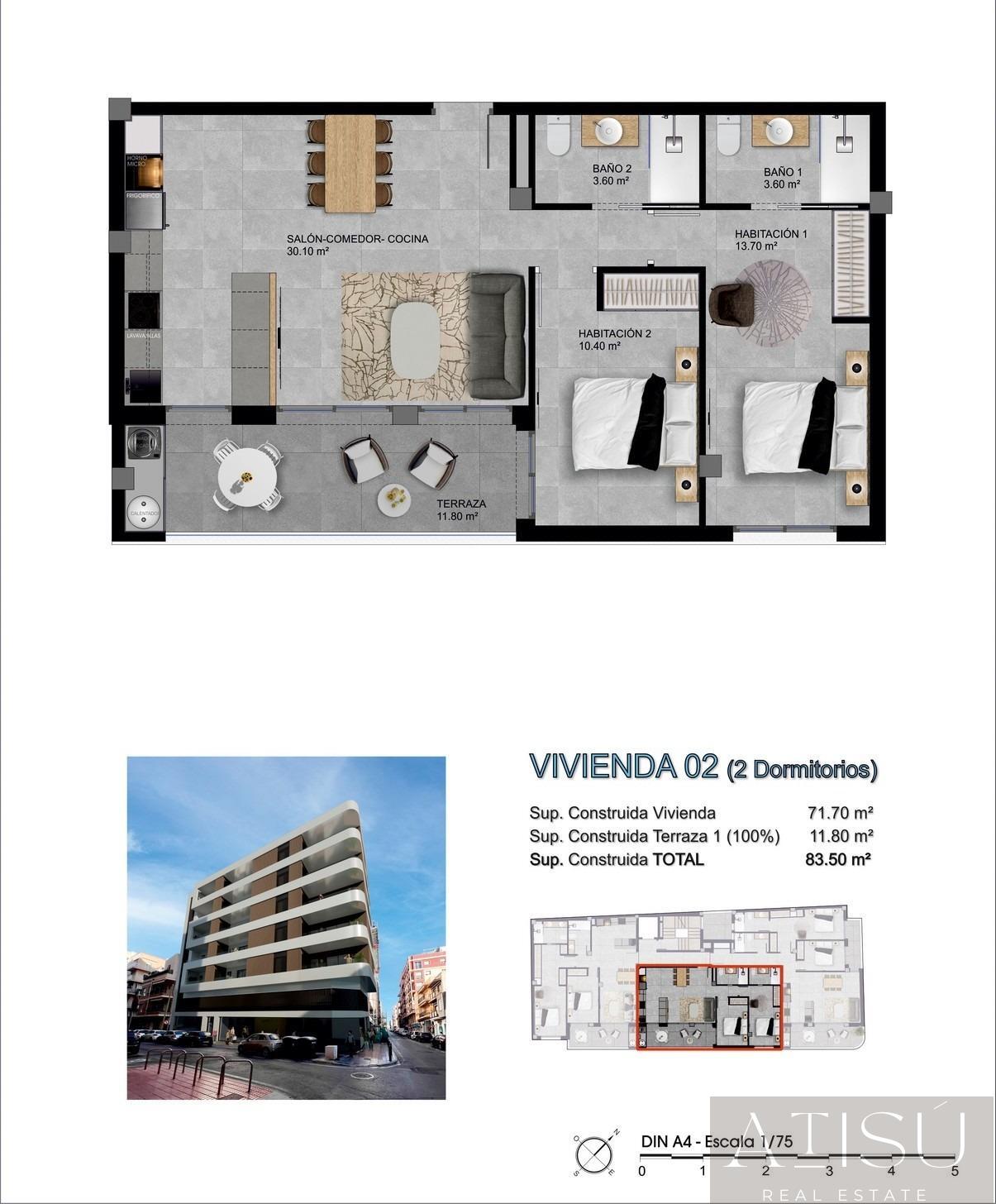 Venta de Ático en Santa pola