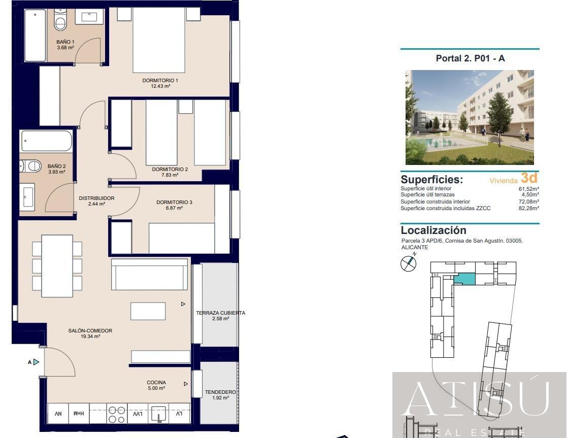 Venta de apartamento en Alicante