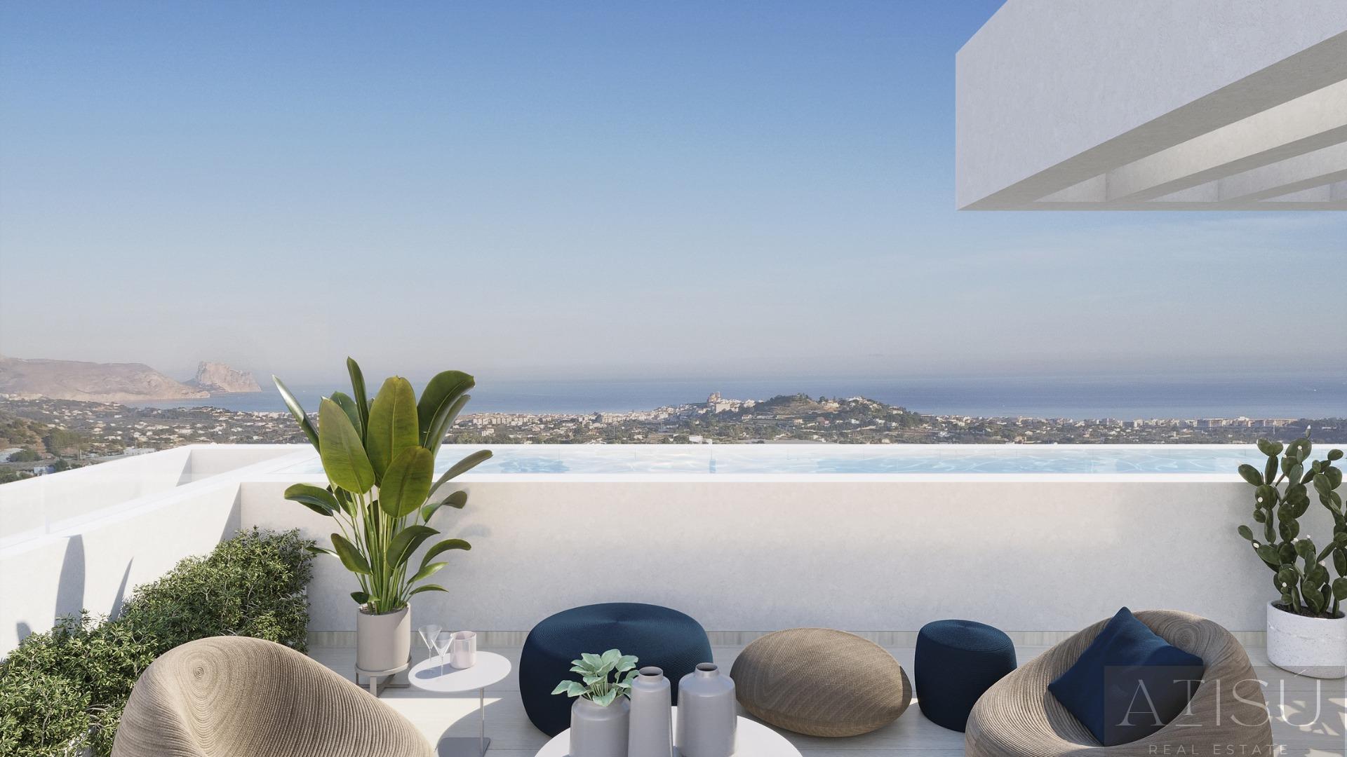 For sale of penthouse in La nucia