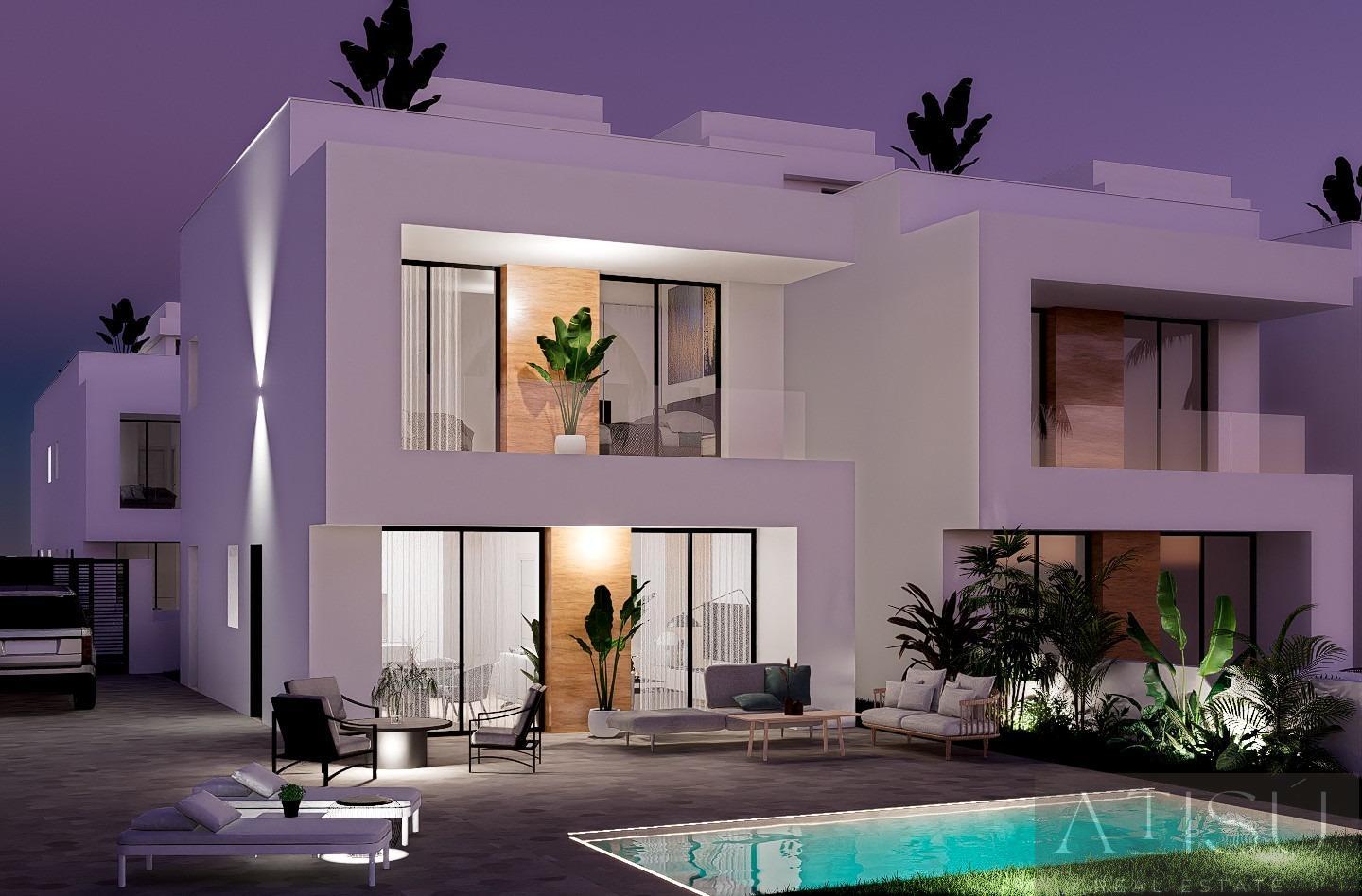 For sale of villa in Orihuela costa