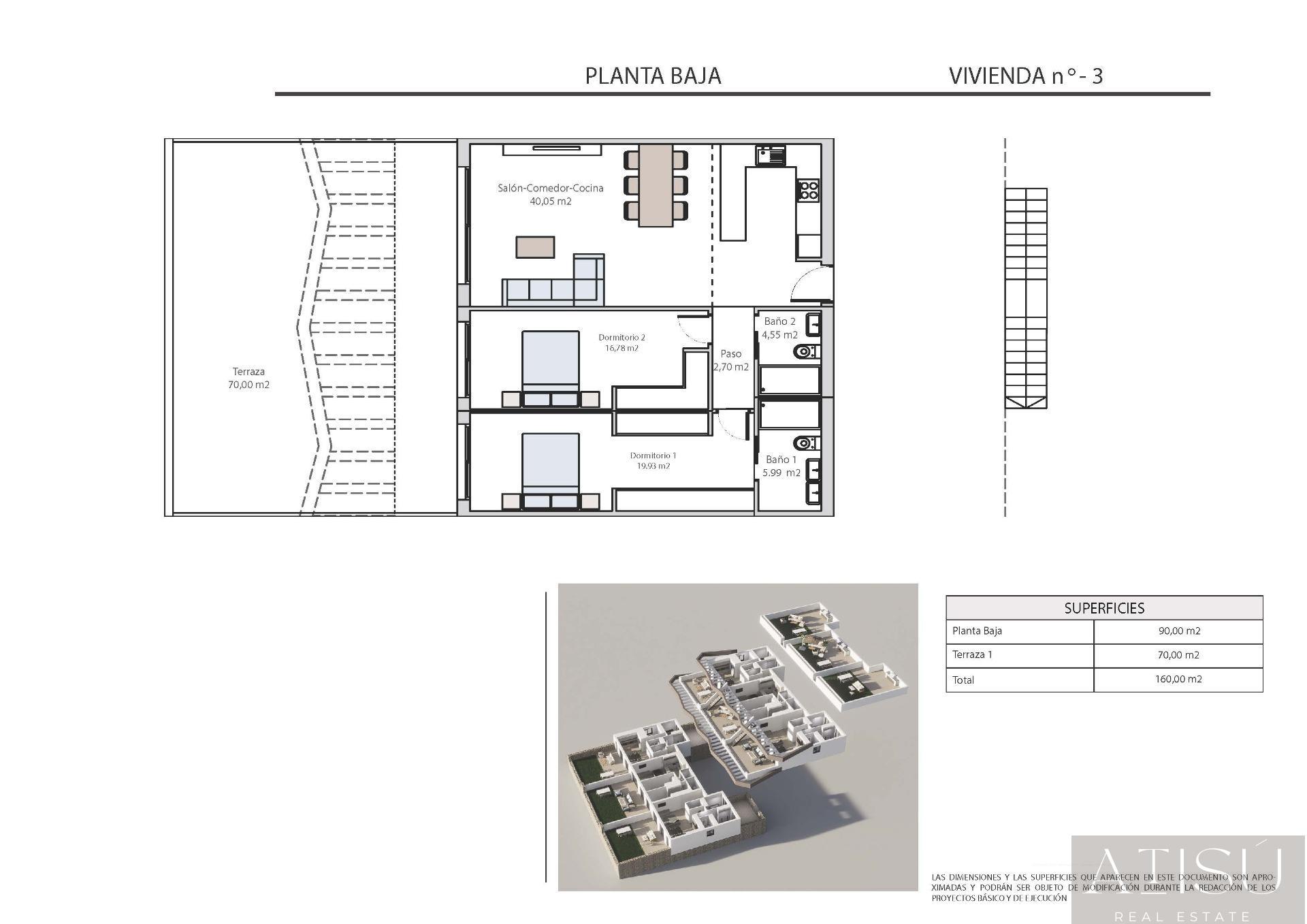 For sale of bungalow in Finestrat
