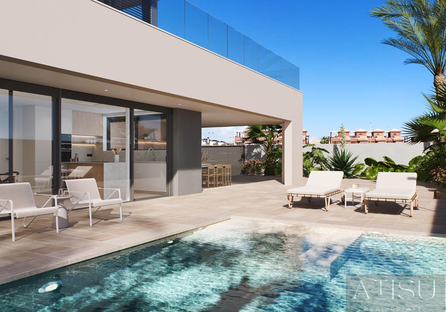 For sale of villa in Pilar de la horadada