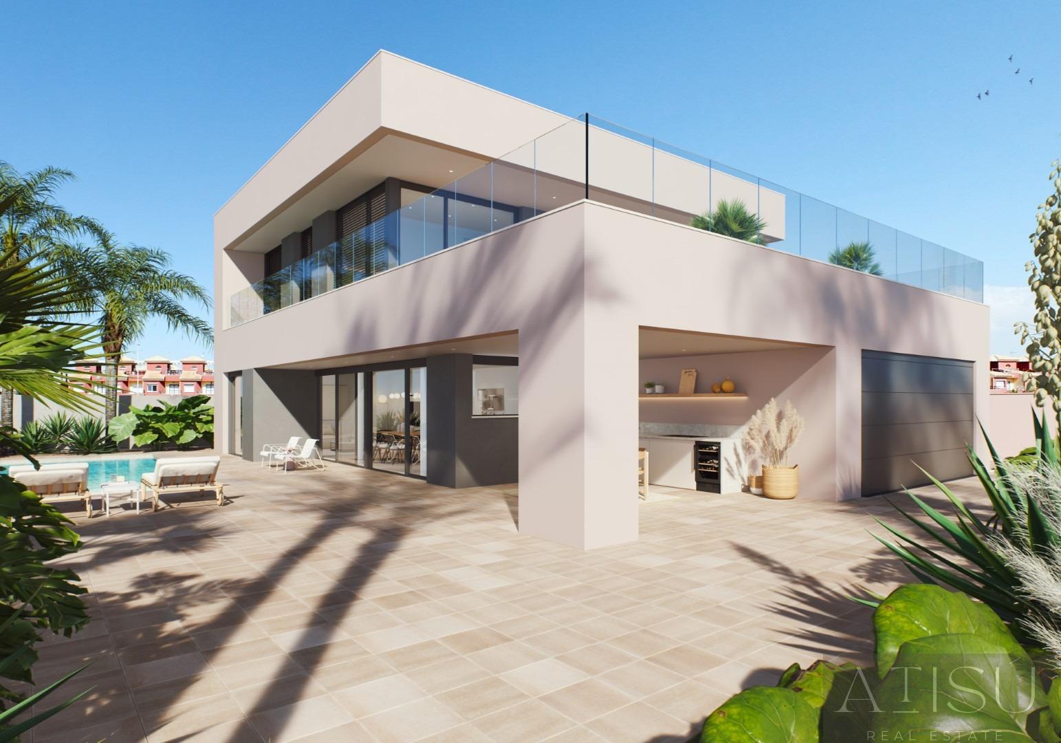 For sale of villa in Pilar de la horadada