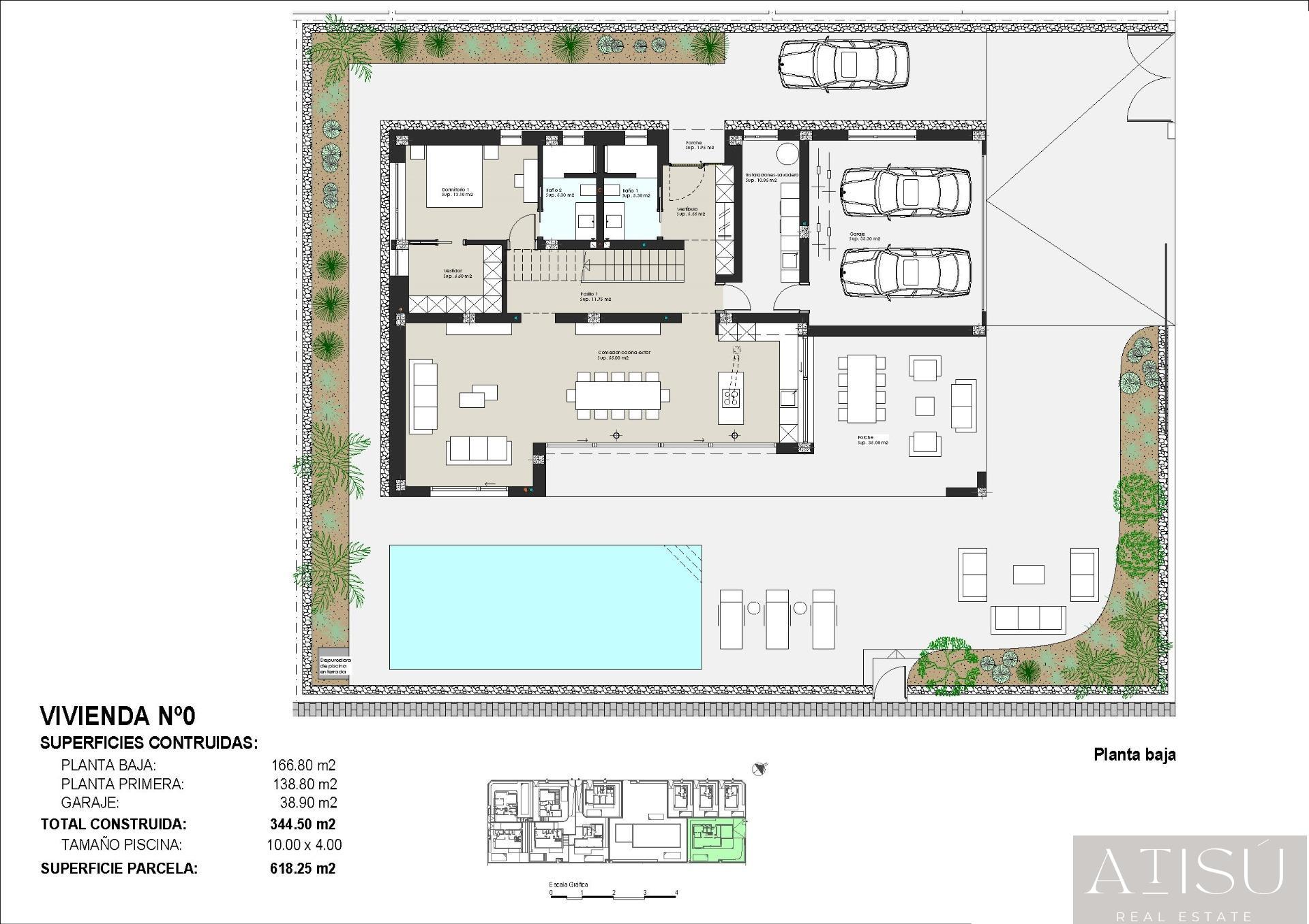 For sale of villa in Pilar de la horadada
