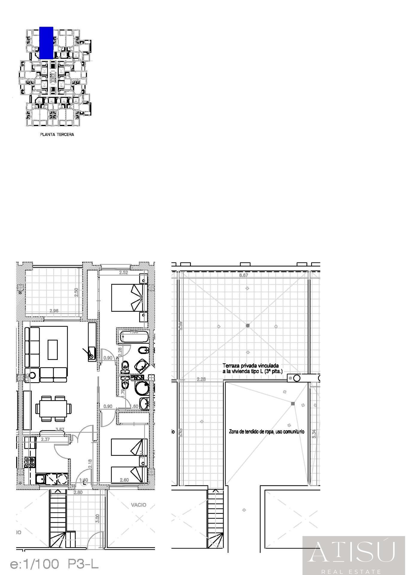For sale of penthouse in Orihuela costa
