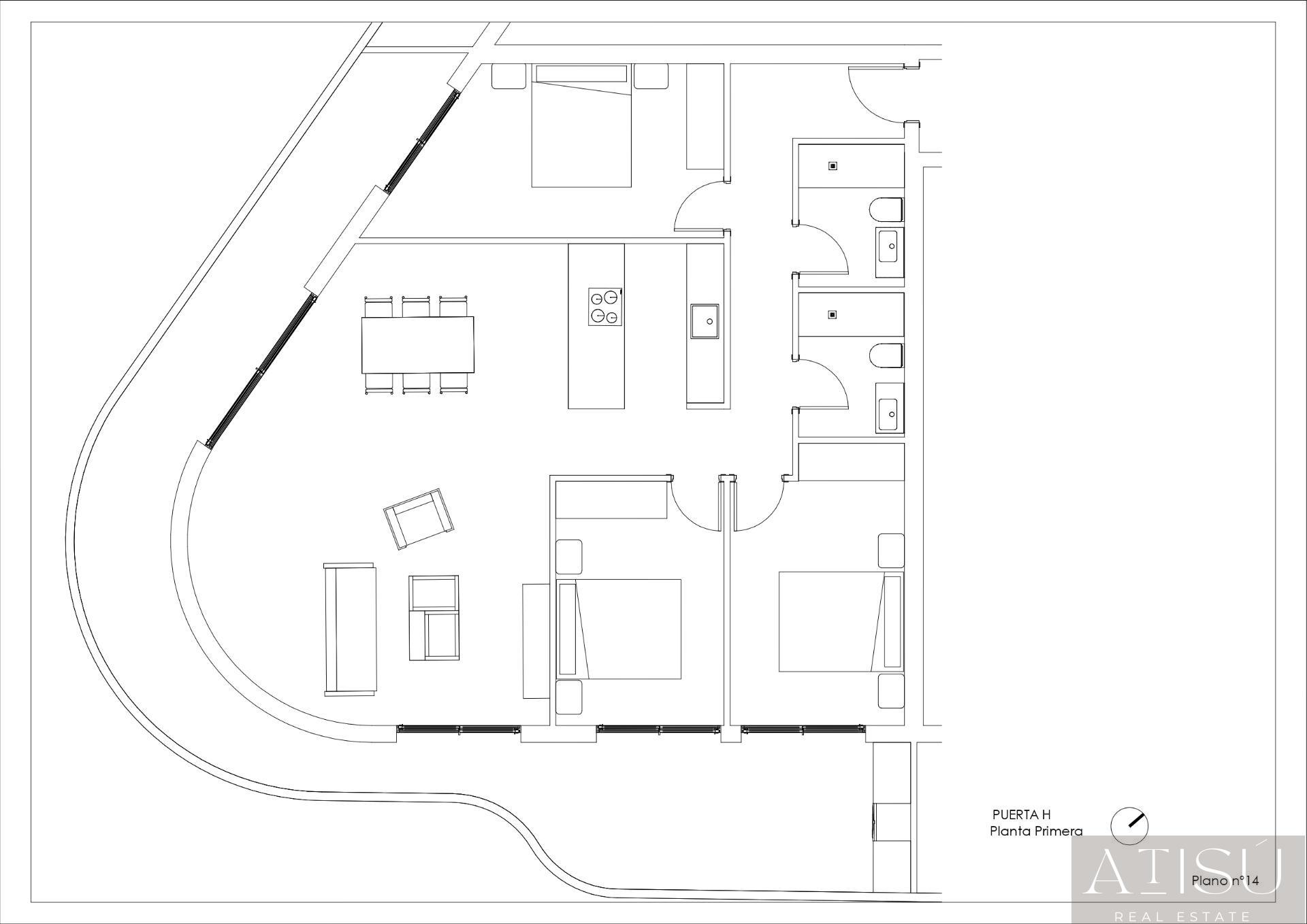 For sale of apartment in Calpe