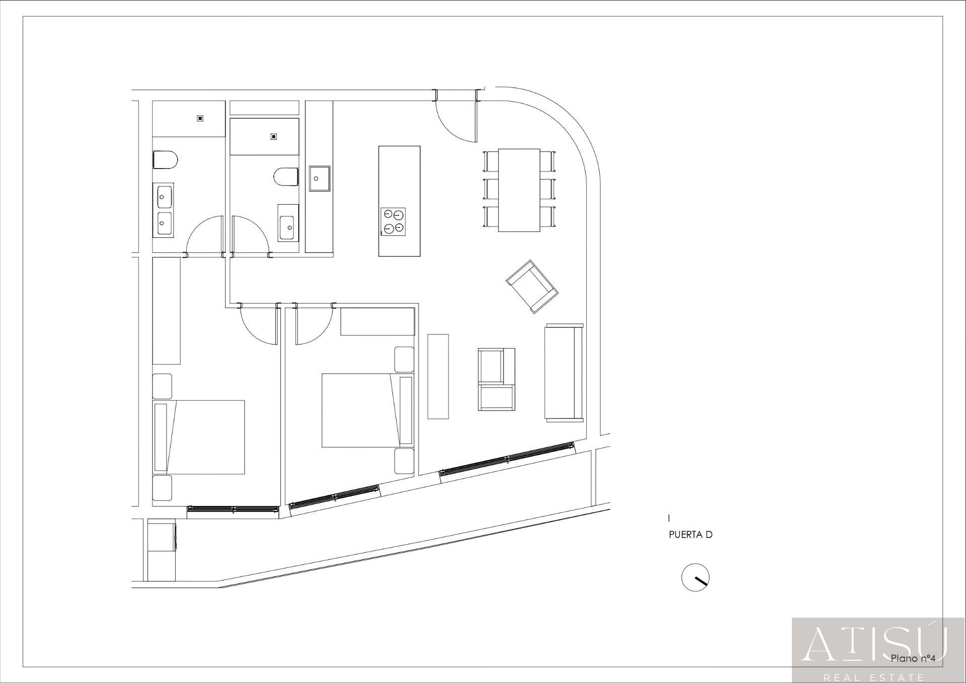 For sale of apartment in Calpe