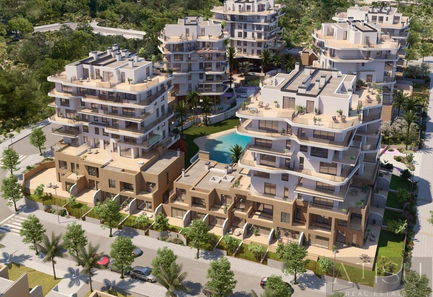 For sale of penthouse in Villajoyosa
