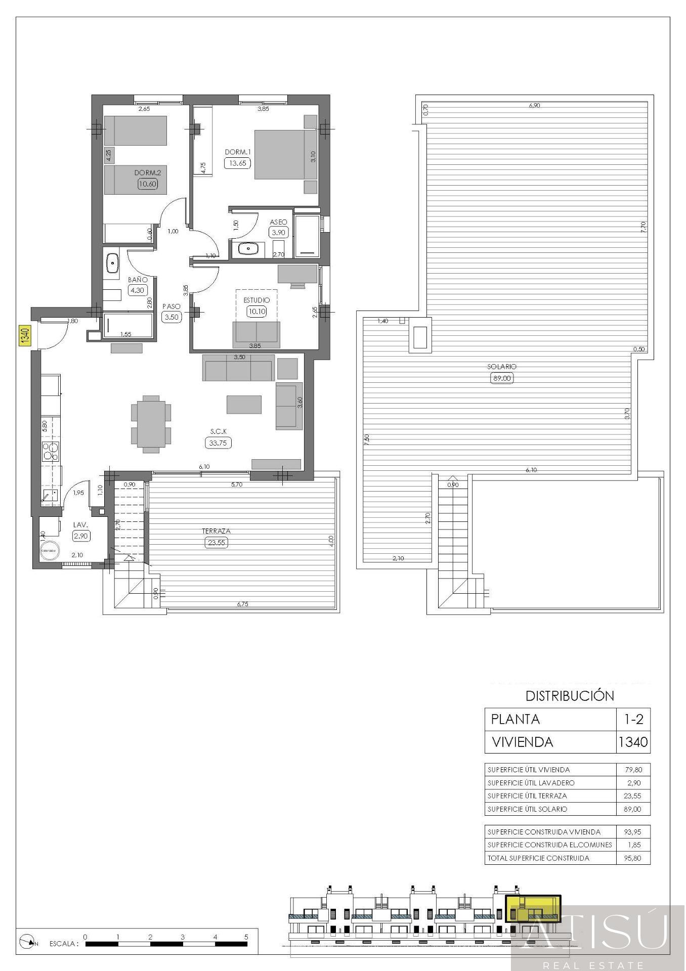 For sale of bungalow in Algorfa