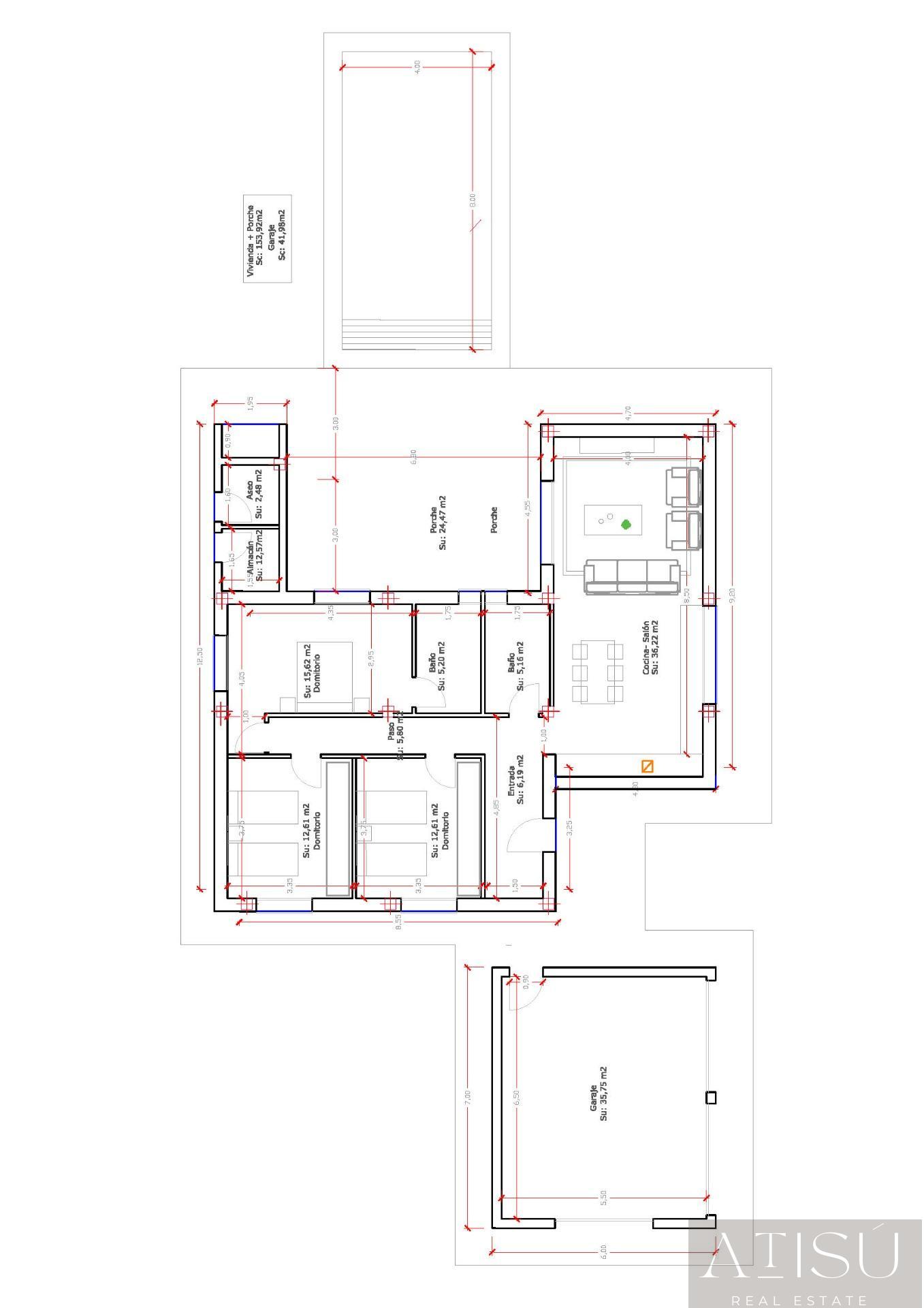 For sale of villa in Hondón de las nieves