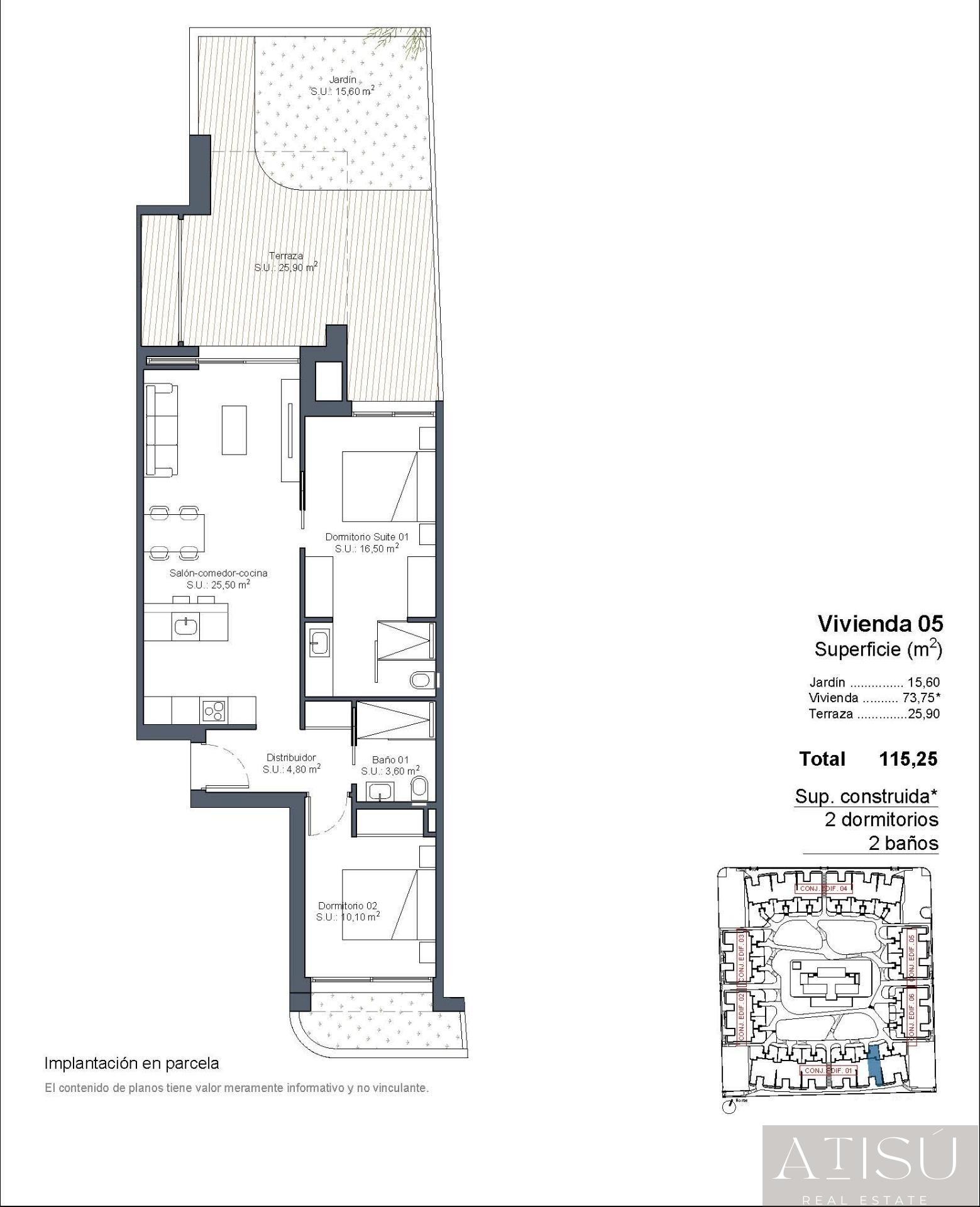 Vente de bungalow dans Ciudad quesada