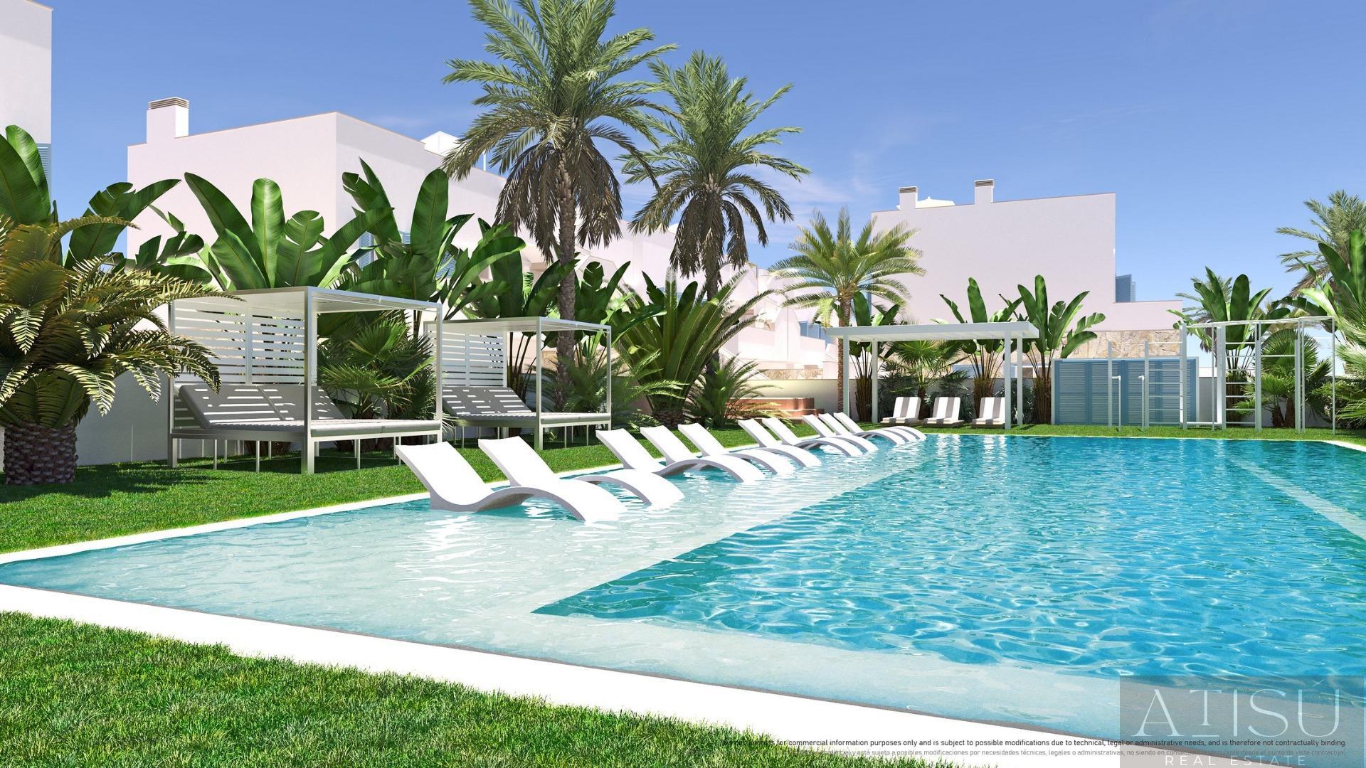 Venta de bungalow en Pilar de la horadada