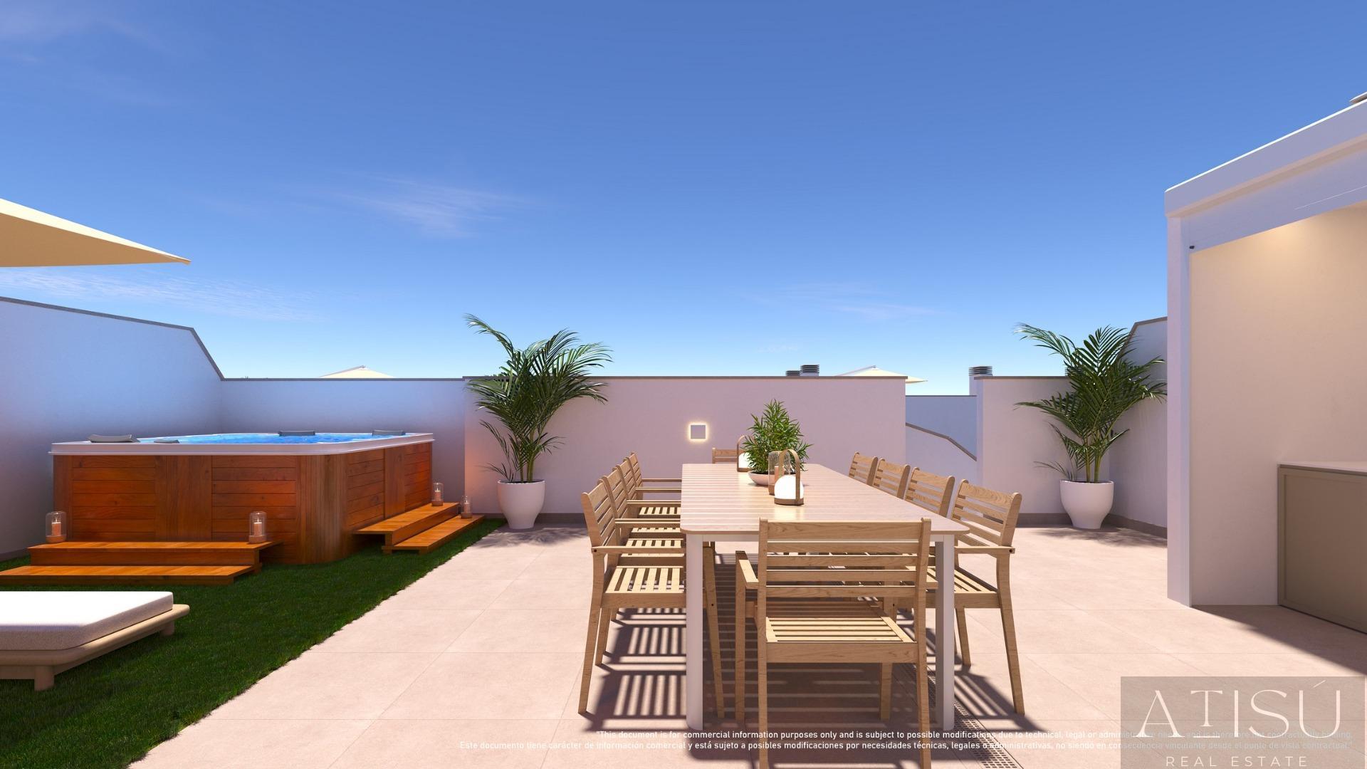 Venta de bungalow en Pilar de la horadada