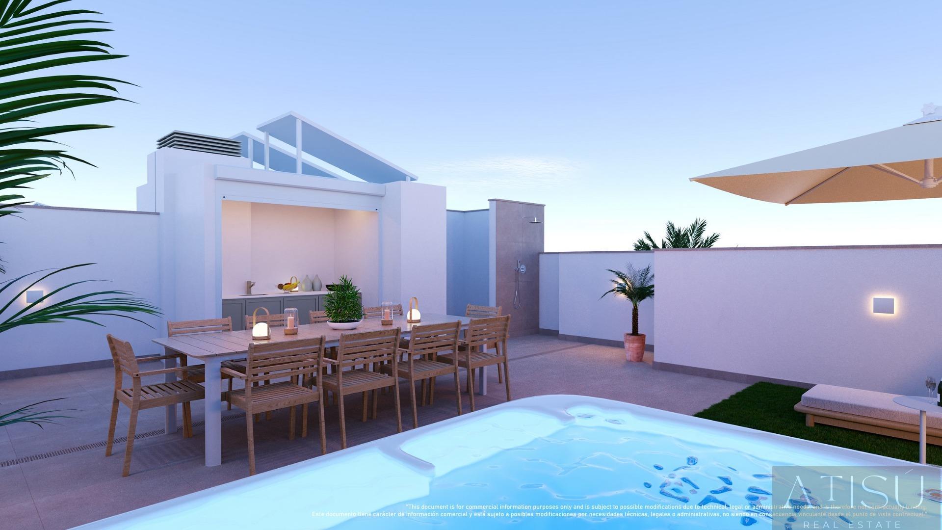 Venta de bungalow en Pilar de la horadada