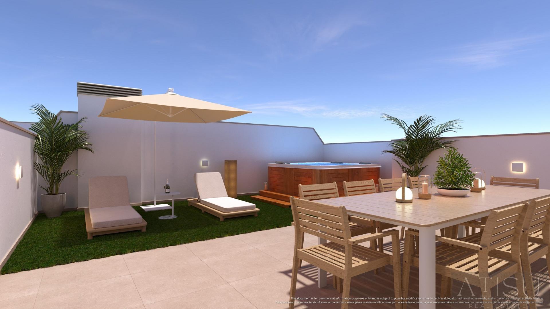 Venta de bungalow en Pilar de la horadada
