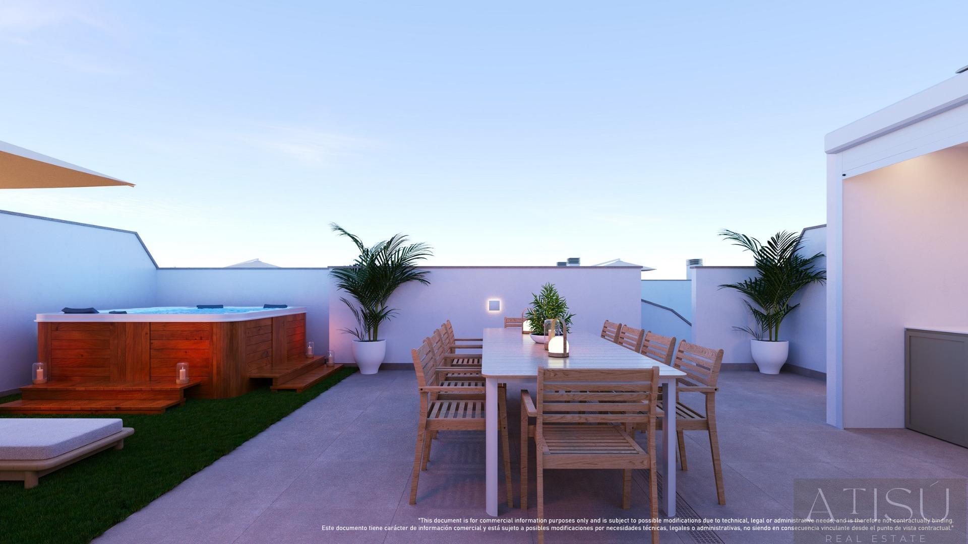 Venta de bungalow en Pilar de la horadada