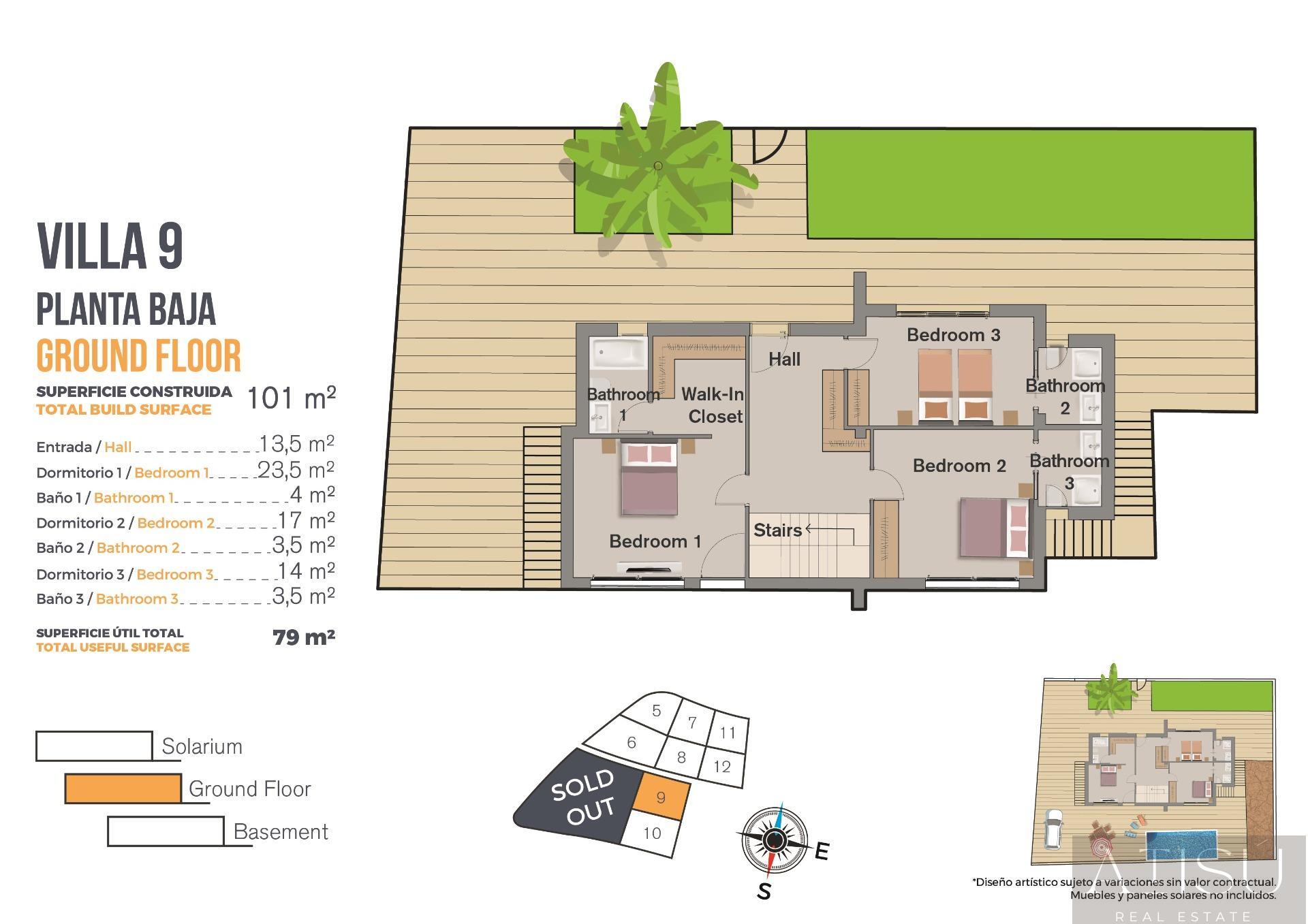 Venta de villa en Finestrat