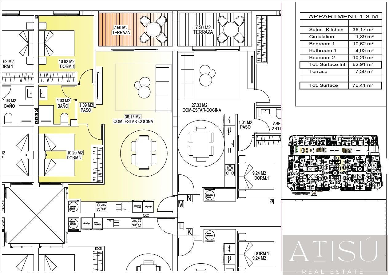 Venta de apartamento en San miguel de salinas