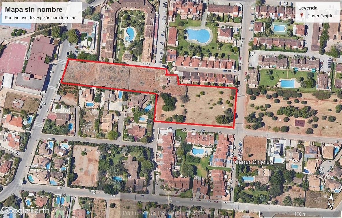 For sale of land in Dénia