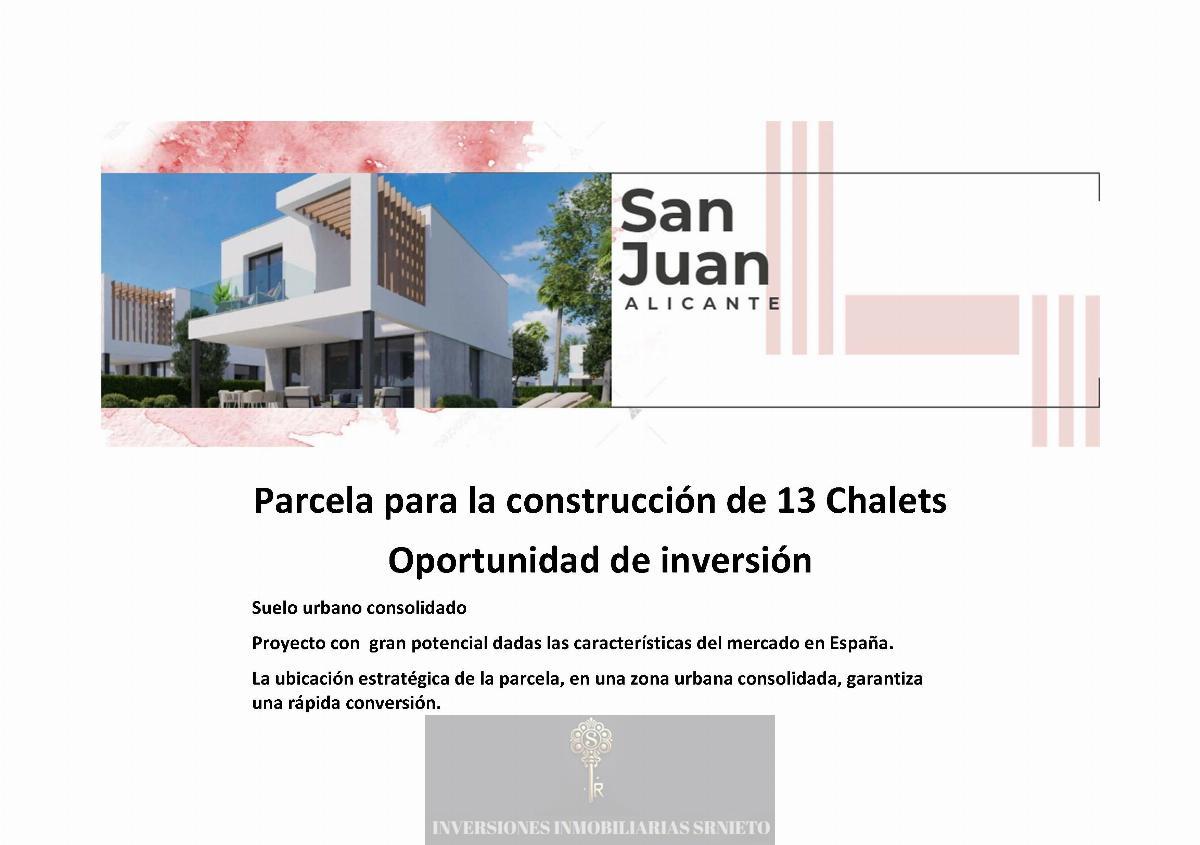 For sale of land in Alicante