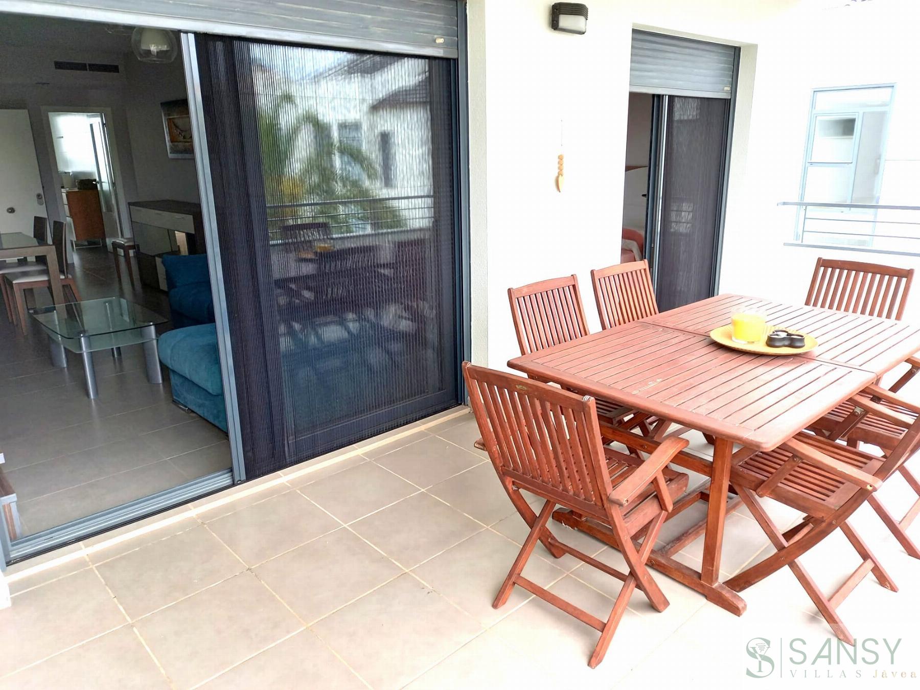 Alquiler de apartamento en Jávea-Xàbia