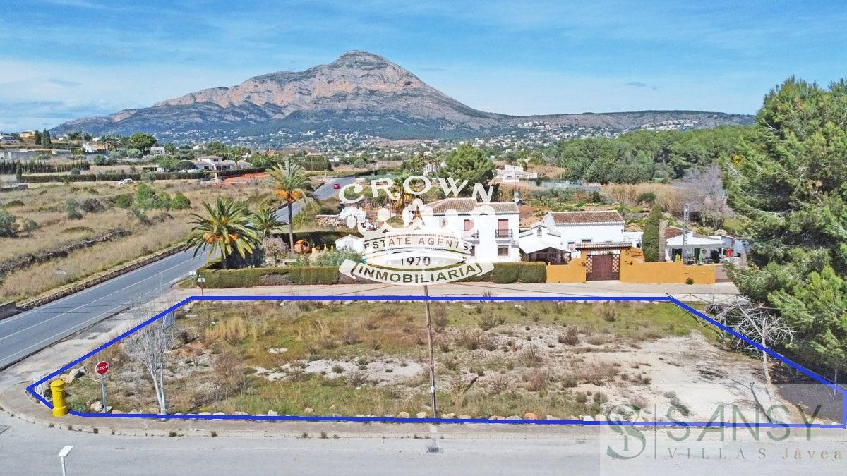 Venta de terreno en Jávea-Xàbia