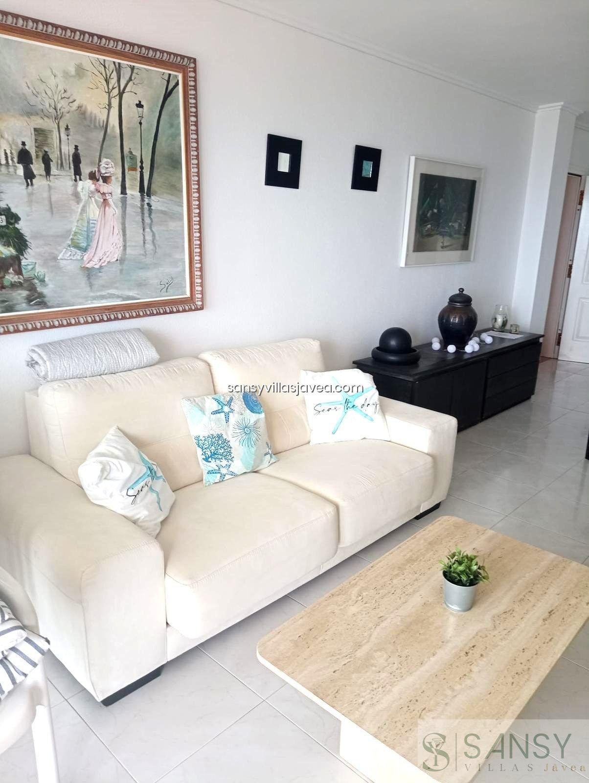 Alquiler de apartamento en Jávea-Xàbia