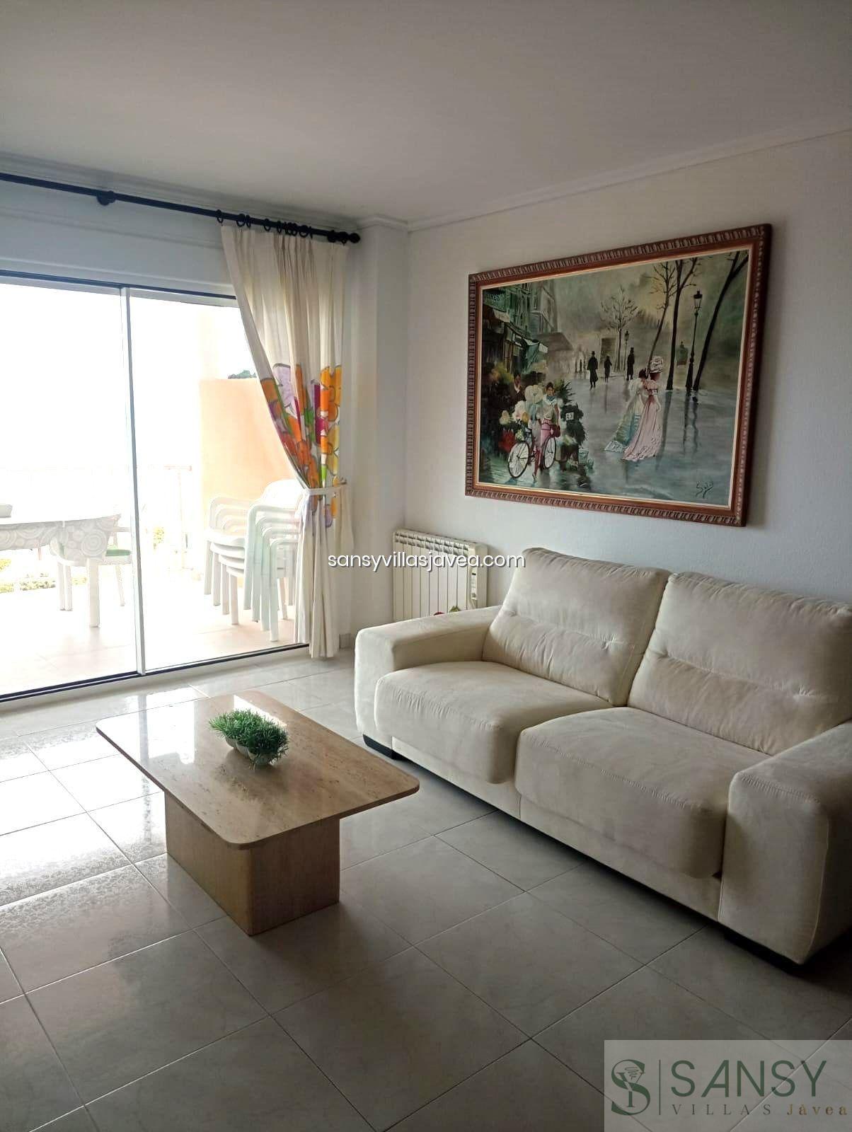 Alquiler de apartamento en Jávea-Xàbia