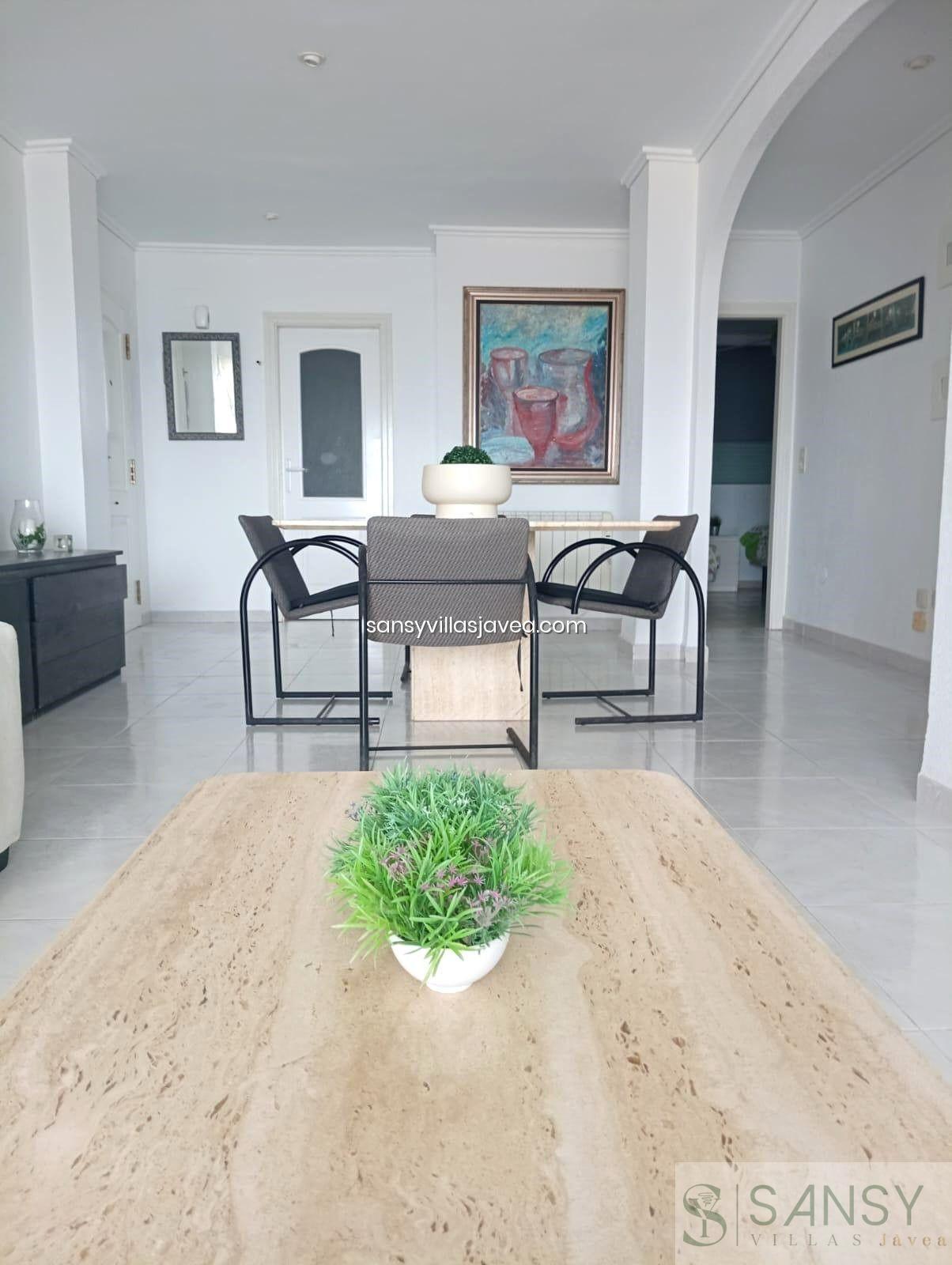 Alquiler de apartamento en Jávea-Xàbia