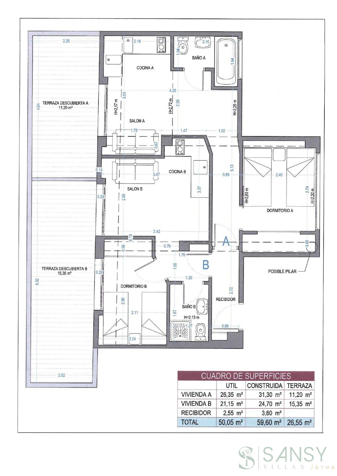 Venta de apartamento en Jávea-Xàbia