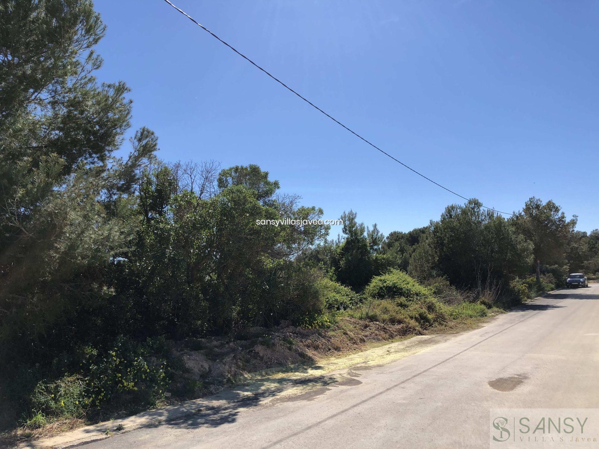 Venta de terreno en Jávea-Xàbia