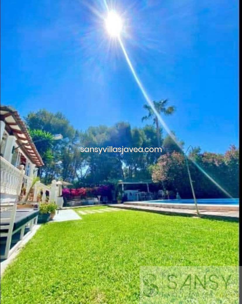 For rent of villa in Jávea-Xàbia