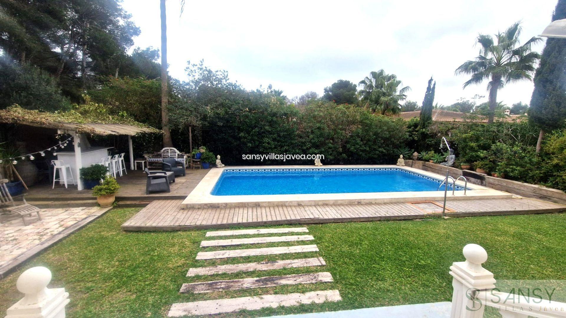 For rent of villa in Jávea-Xàbia