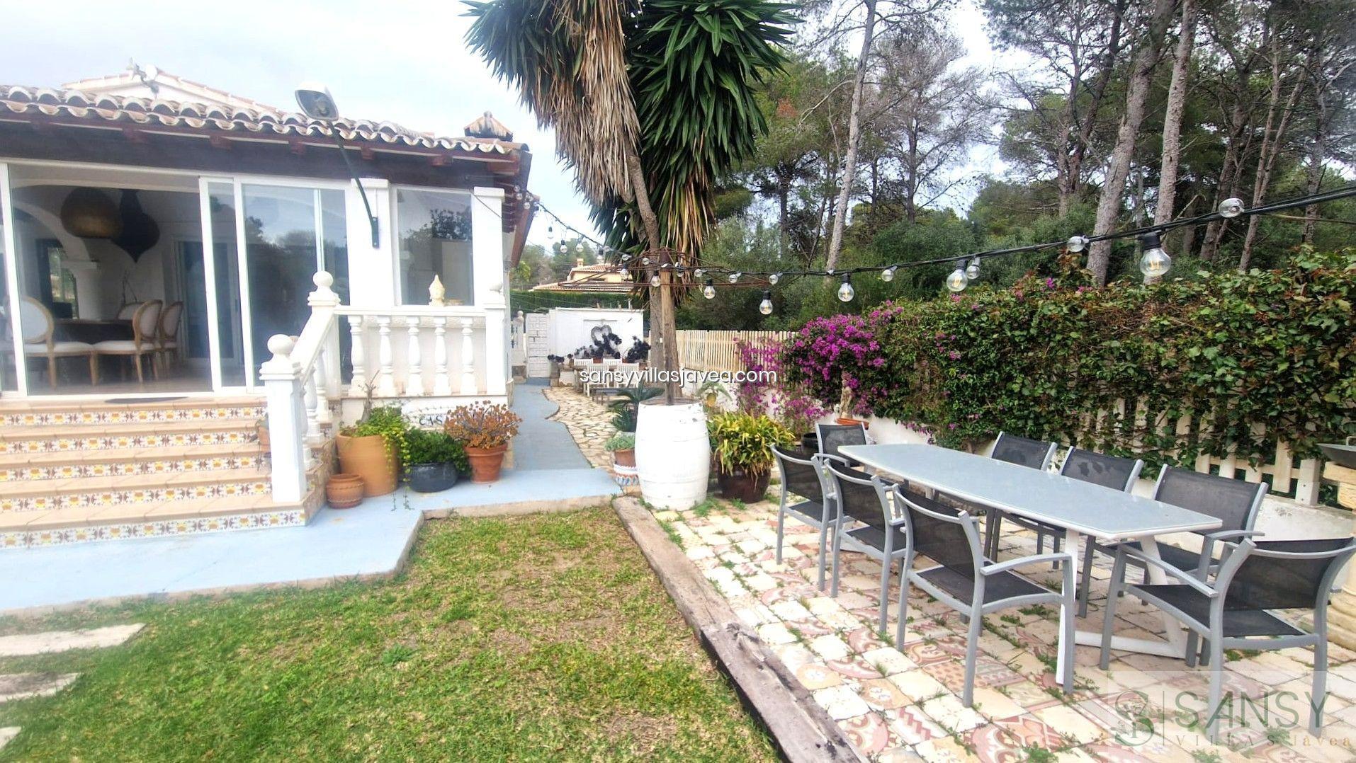 For rent of villa in Jávea-Xàbia