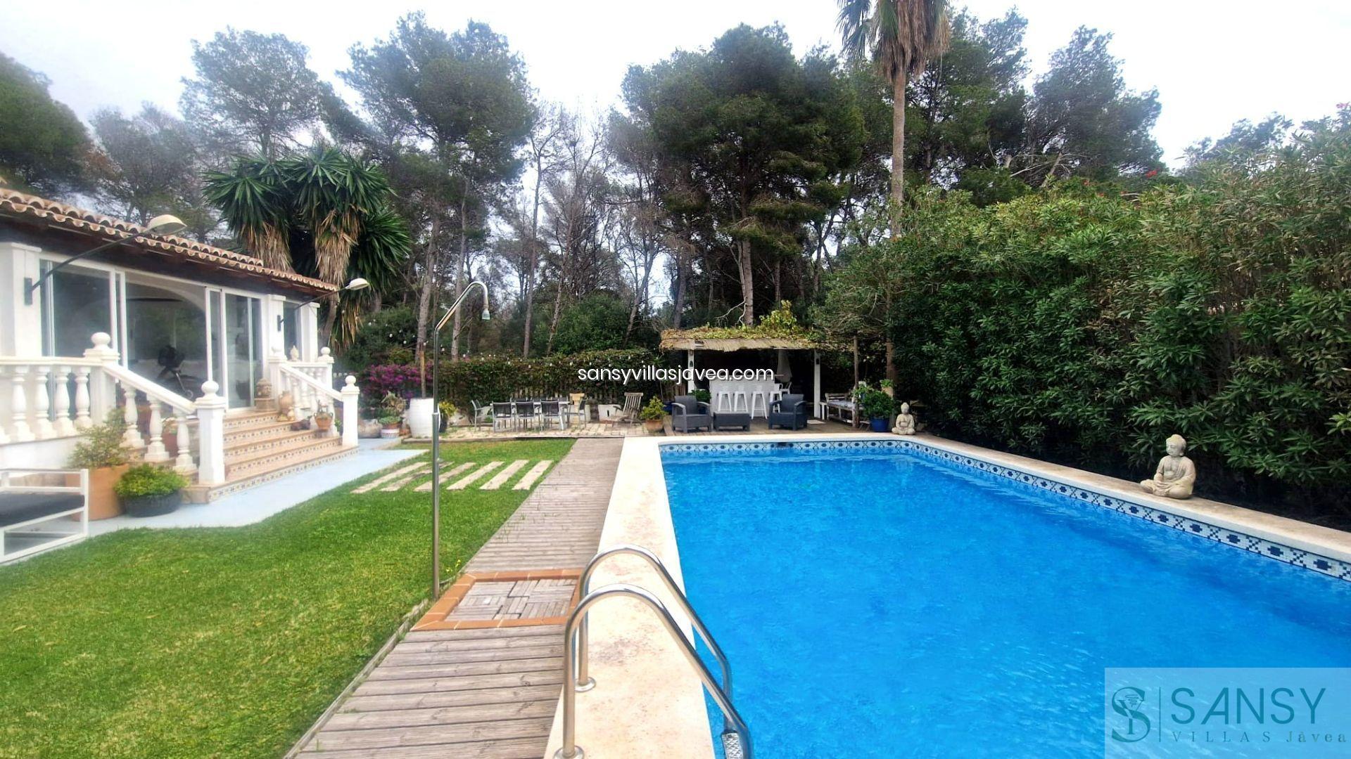 For rent of villa in Jávea-Xàbia
