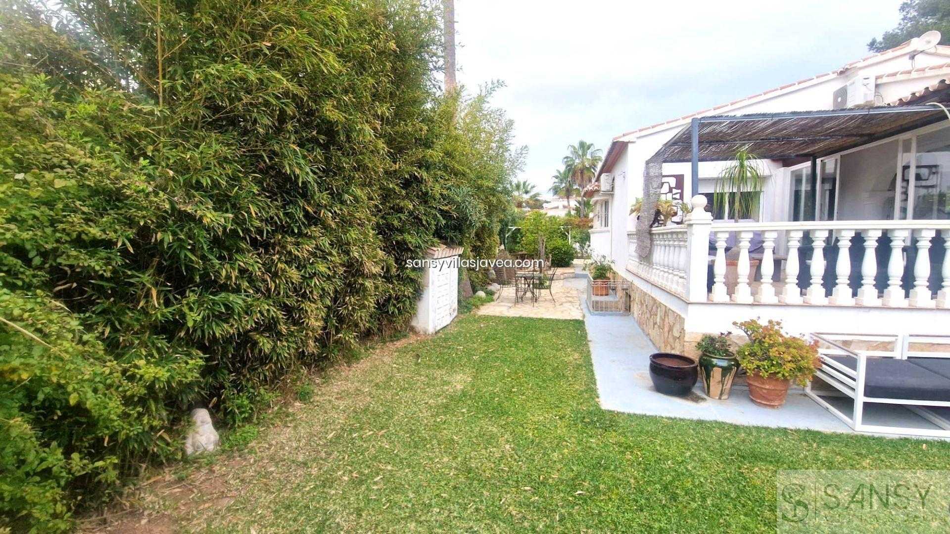 For rent of villa in Jávea-Xàbia