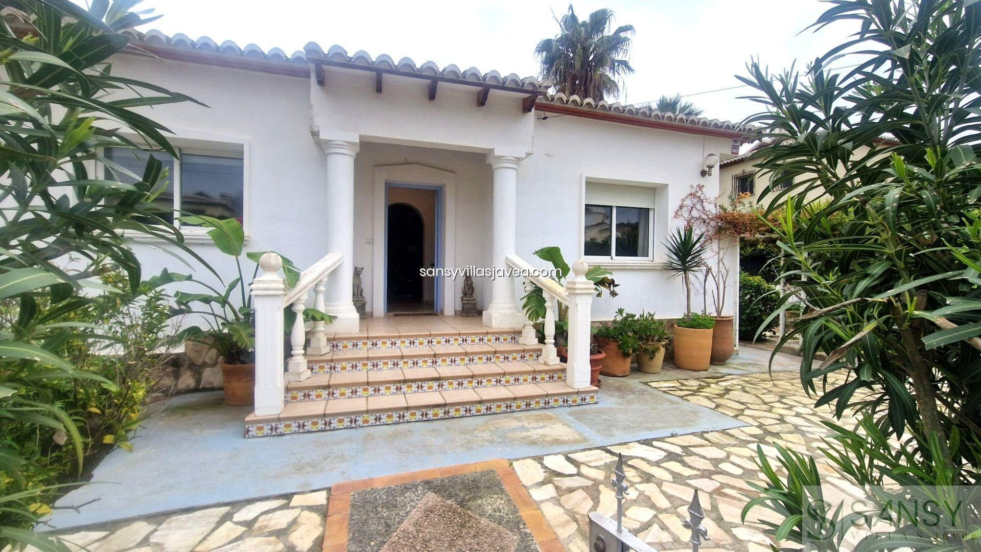 For rent of villa in Jávea-Xàbia