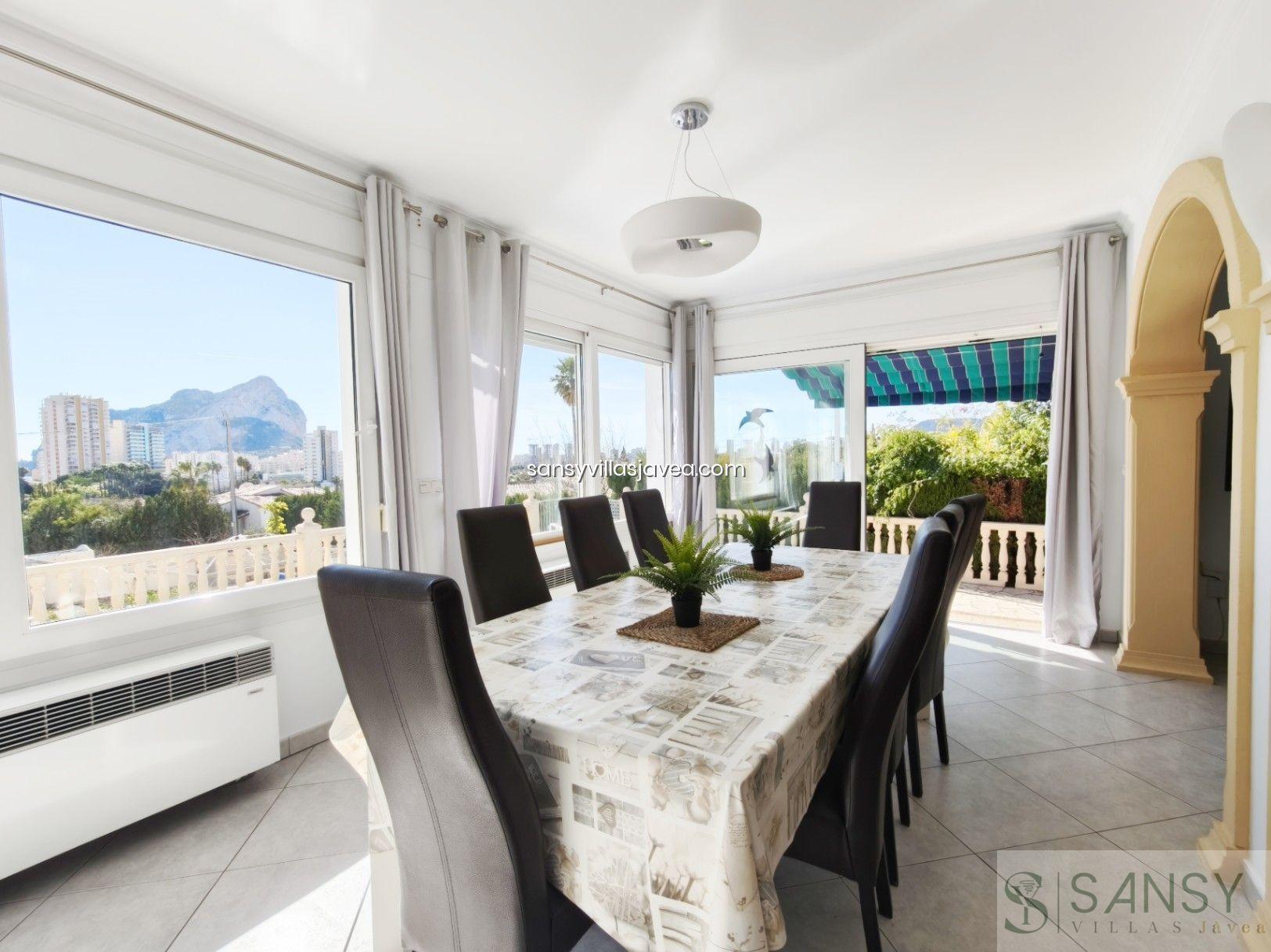 For sale of villa in Calpe
