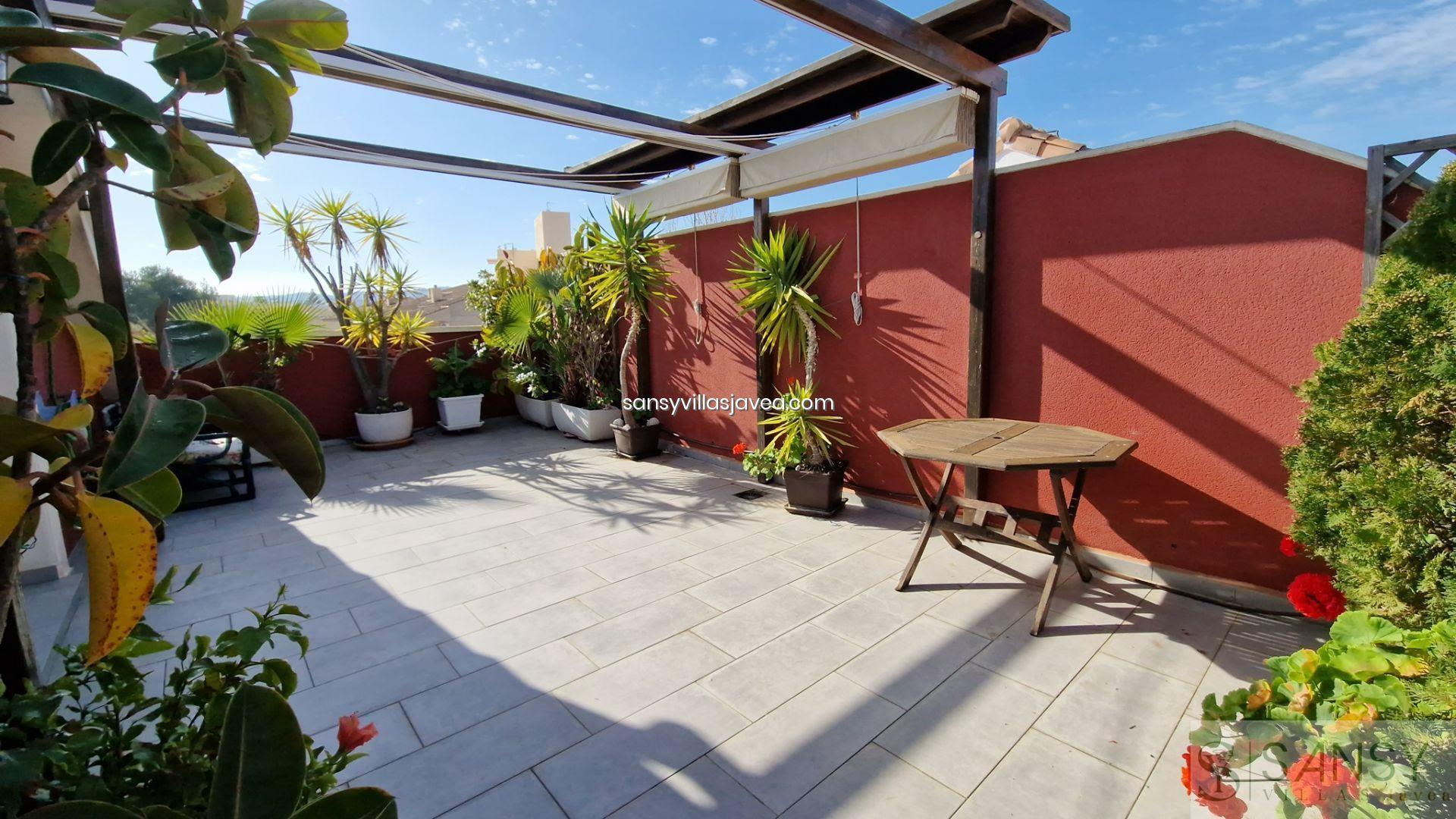 Zu verkaufen von penthouse in
 Jávea-Xàbia