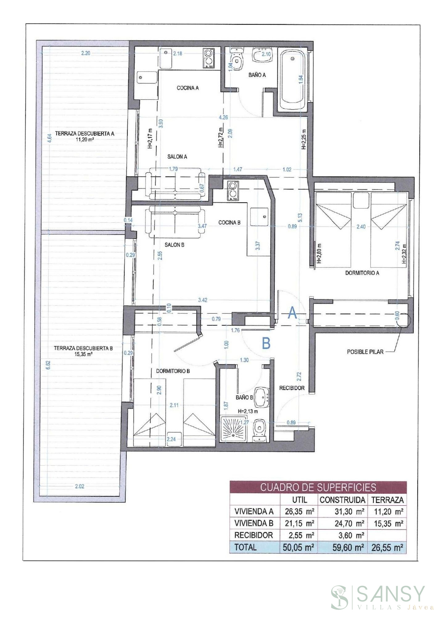 Venta de apartamento en Jávea-Xàbia