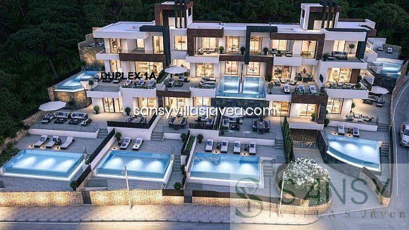 Verkoop van duplex appartement in Benidorm