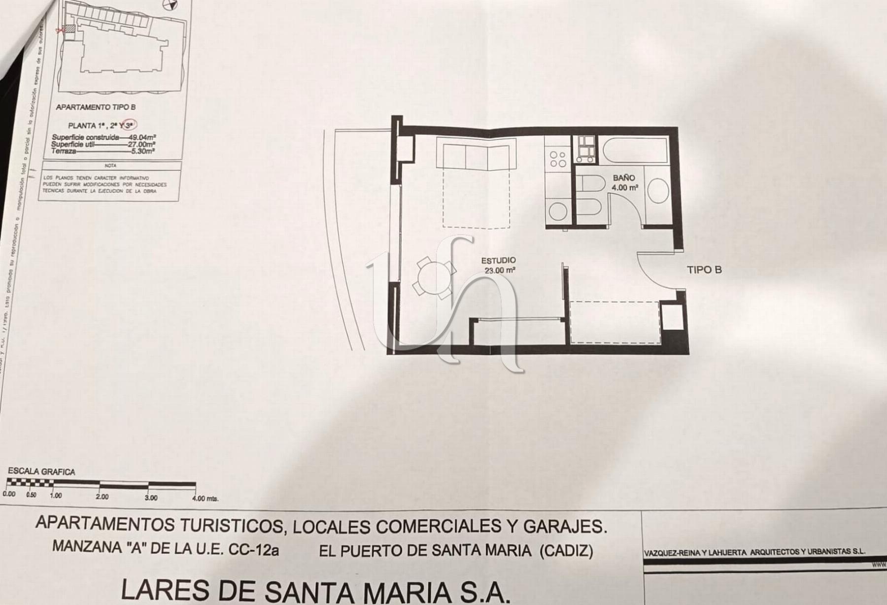 Venta de estudio en El Puerto de Santa María