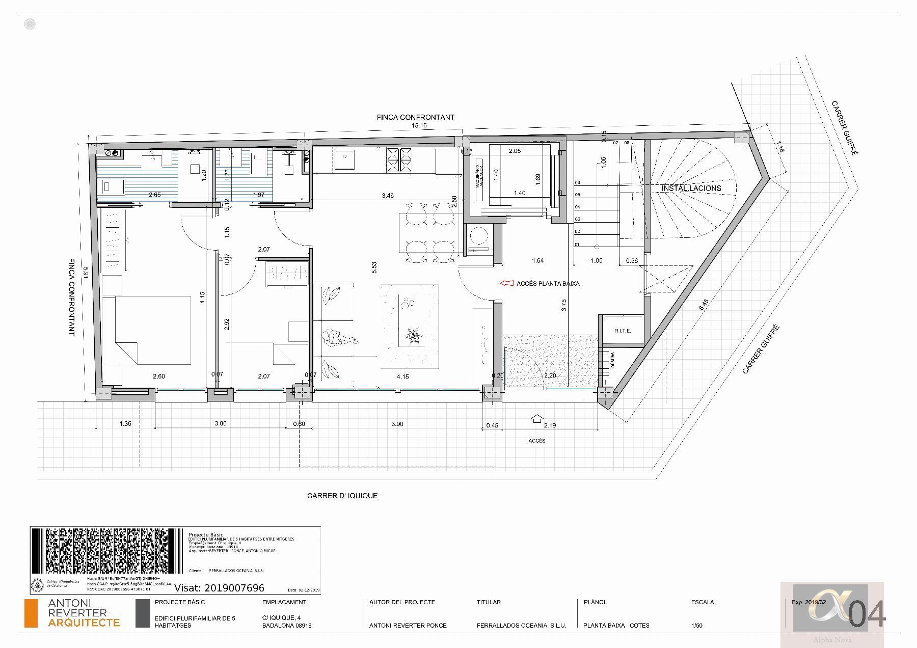 Venta de piso en Badalona